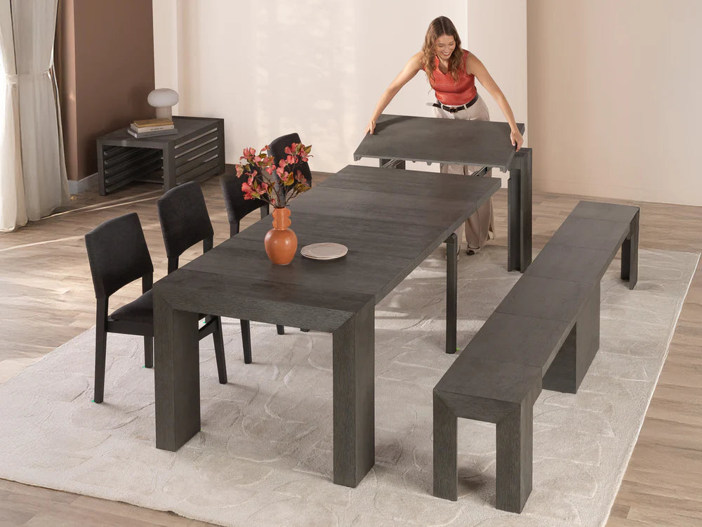 Transformer Table - Dining Set - The Host - Table, Bench & Chair Set