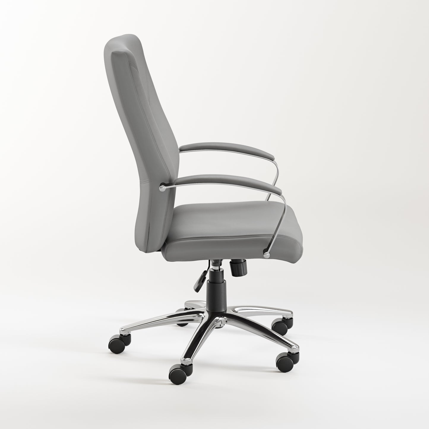 Wren Executive Chair with Chrome Frame and Black or Gray - 14010