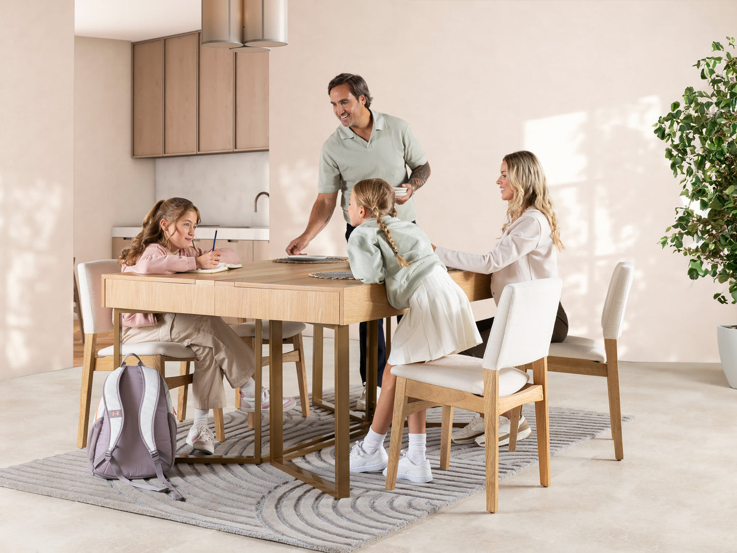 Transformer Table to Desk Double - The Savouring