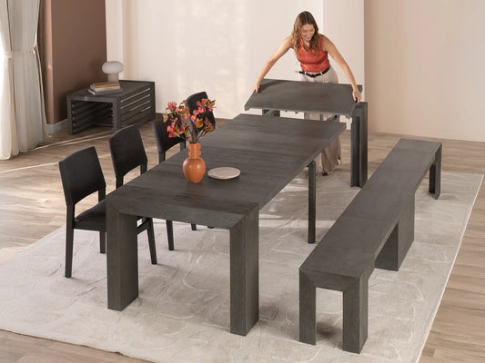 Transformer Table - Dining Set - The Host - Table, Bench & Chair Set