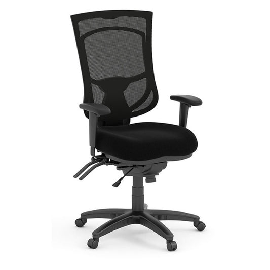 CoolMesh Pro High Back Multi-Function High Back with Adjustable Lumbar Support & Ratchet Back Height Adjustment - 8014S (COS)