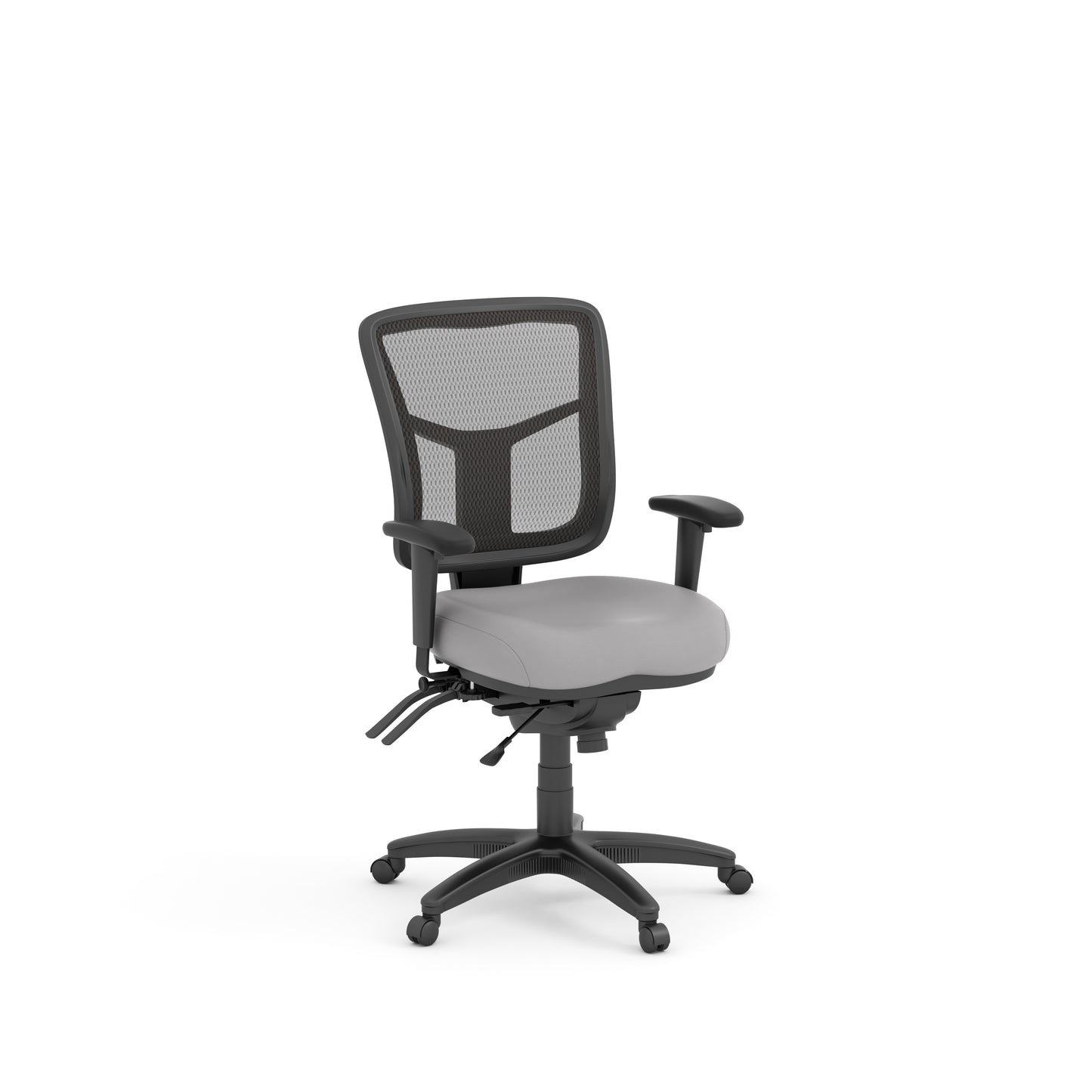 CoolMesh Medium Back Multi-Function Task with Adjustable Lumbar Support & Ratchet Back with Titanium Base - 7754S & 7700T