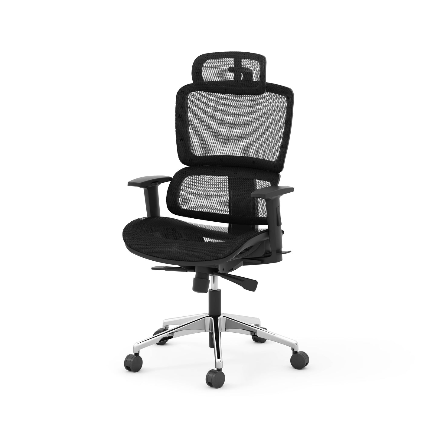 Pilot High Back with Headrest - Black - 7307