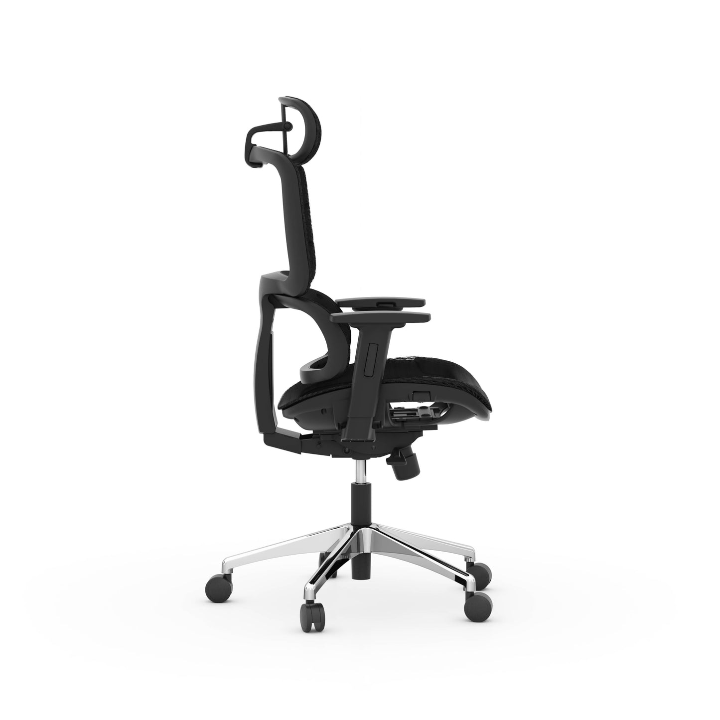 Pilot High Back with Headrest - Black - 7307