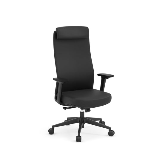 Apex High Back with Adjustable Headrest - Black or Gray - 69811
