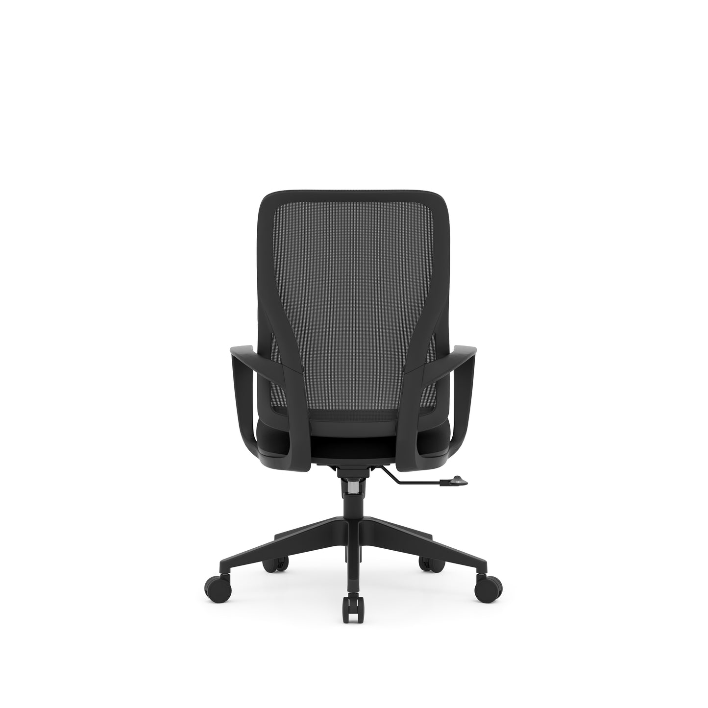 Flora Medium Back Mesh - Functional + Ergonomic - Black or Gray - 213226