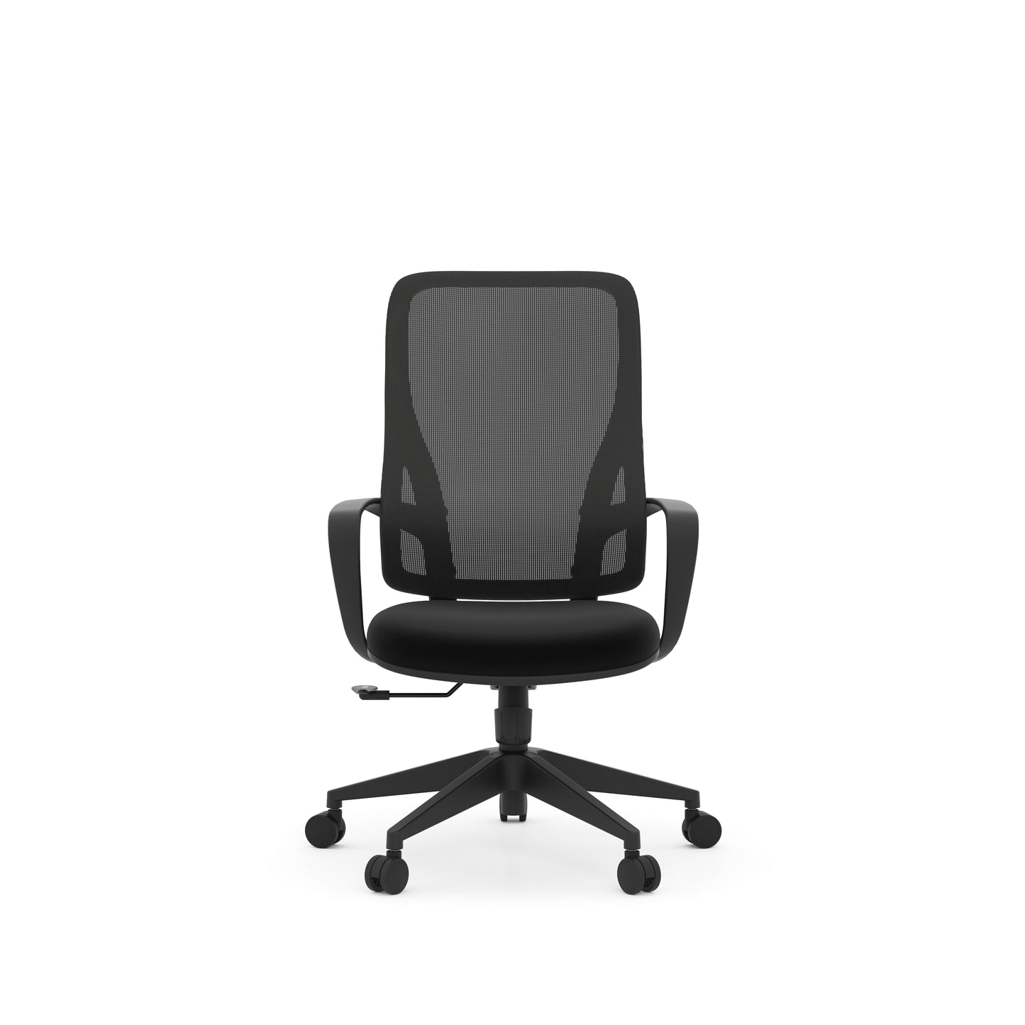 Flora Medium Back Mesh - Functional + Ergonomic - Black or Gray - 213226