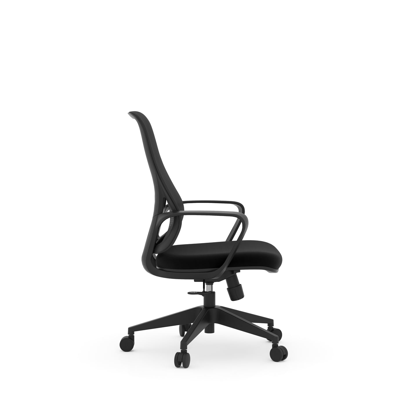 Flora Medium Back Mesh - Functional + Ergonomic - Black or Gray - 213226