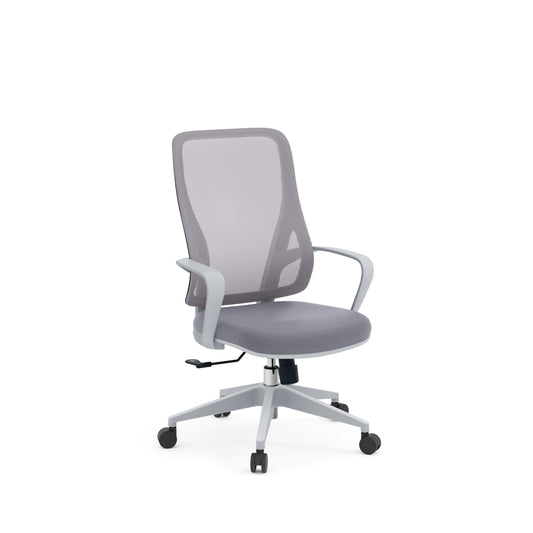 Flora Medium Back Mesh - Functional + Ergonomic - Black or Gray - 213226