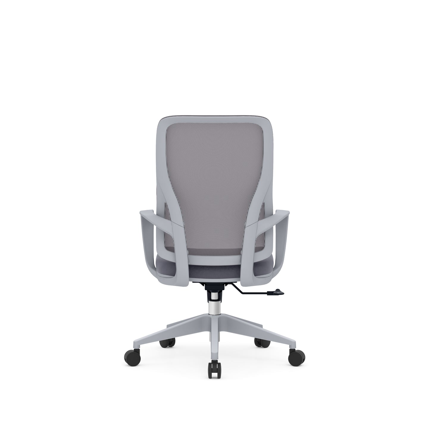 Flora Medium Back Mesh - Functional + Ergonomic - Black or Gray - 213226