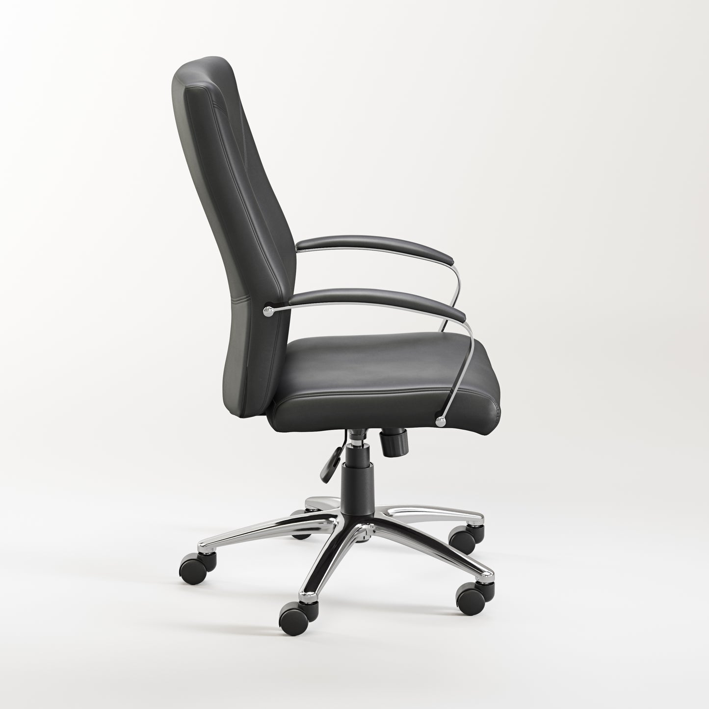 Wren Executive Chair with Chrome Frame and Black or Gray - 14010