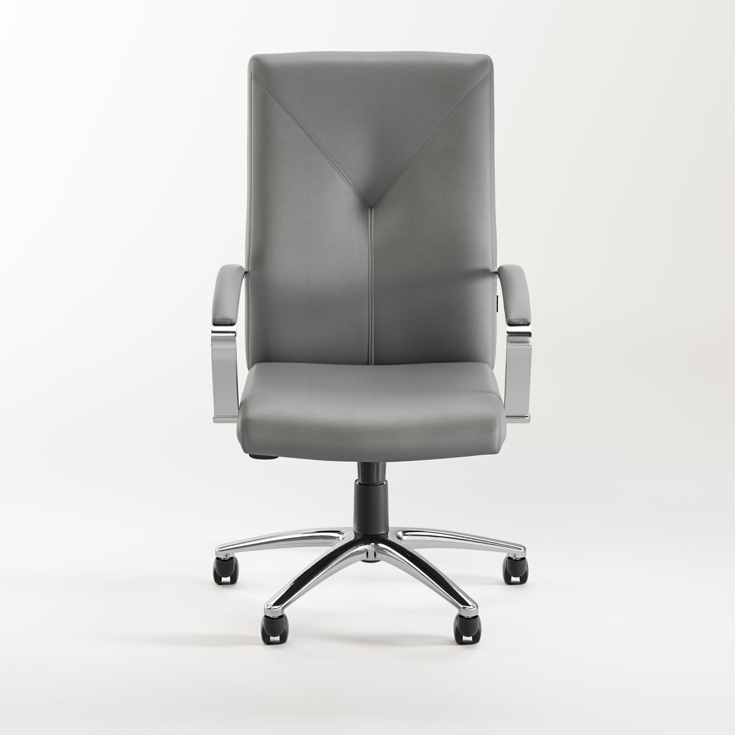 Wren Executive Chair with Chrome Frame and Black or Gray - 14010