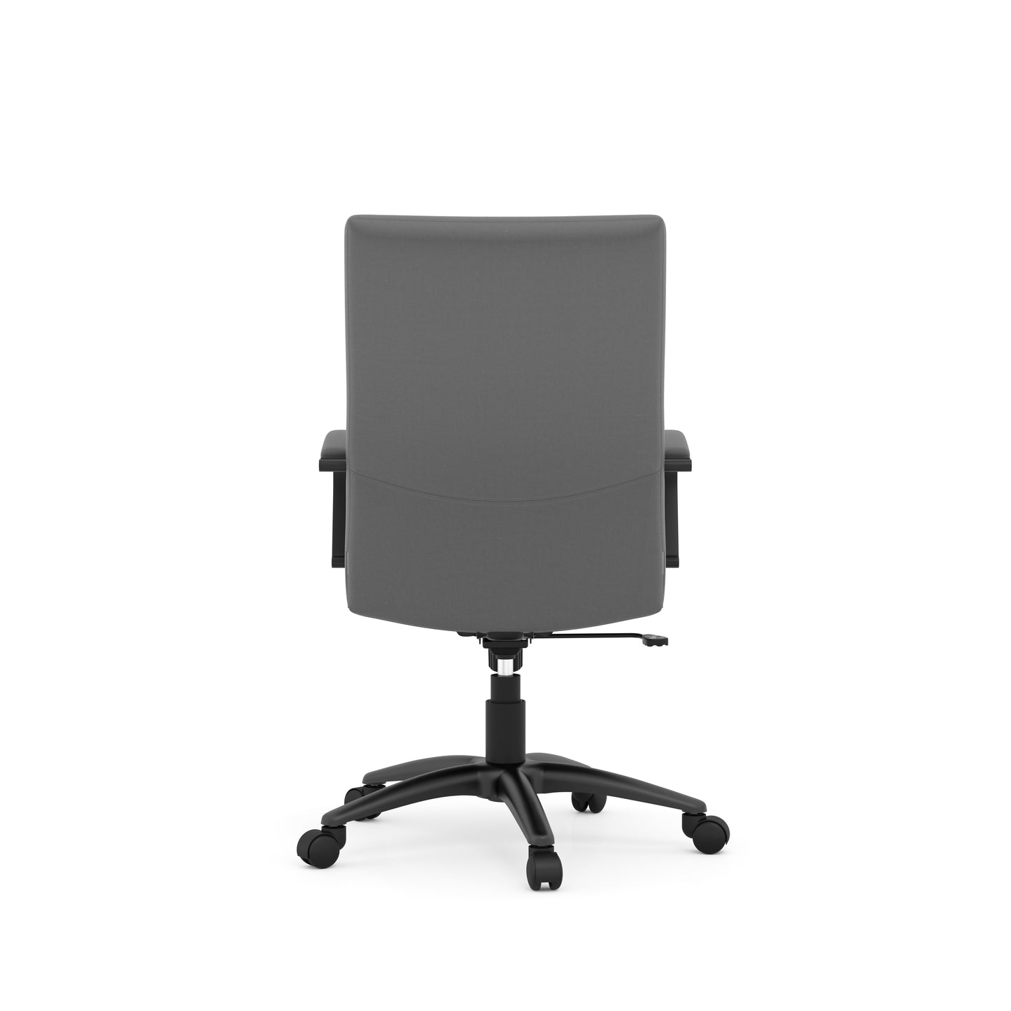 Wren Executive Chair with Black Frame and Gray Seat - 14010