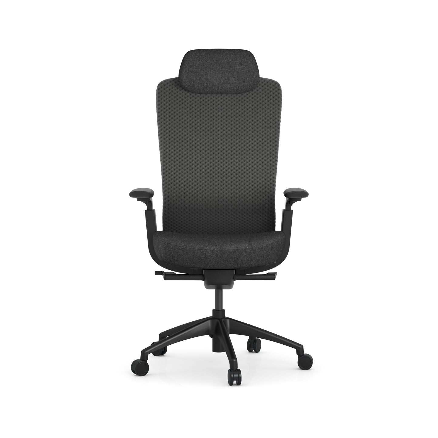 Konfurb Neza with Headrest - Black - 3781BLK999M02 & 3781BLK999