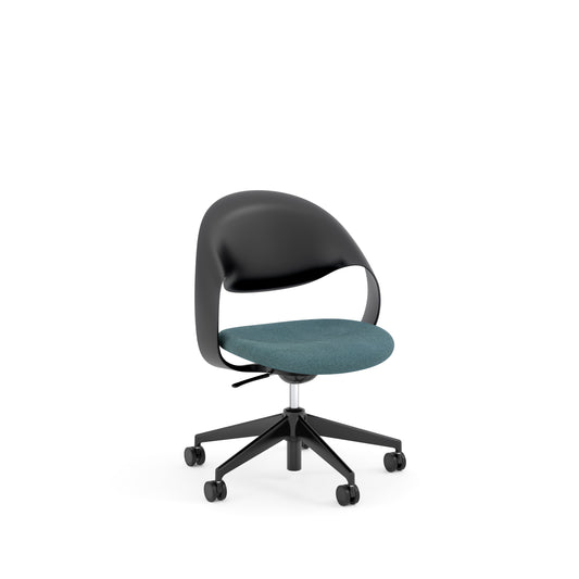 Konfurb Loop Series Chair Black Frame Medium Back - 42551