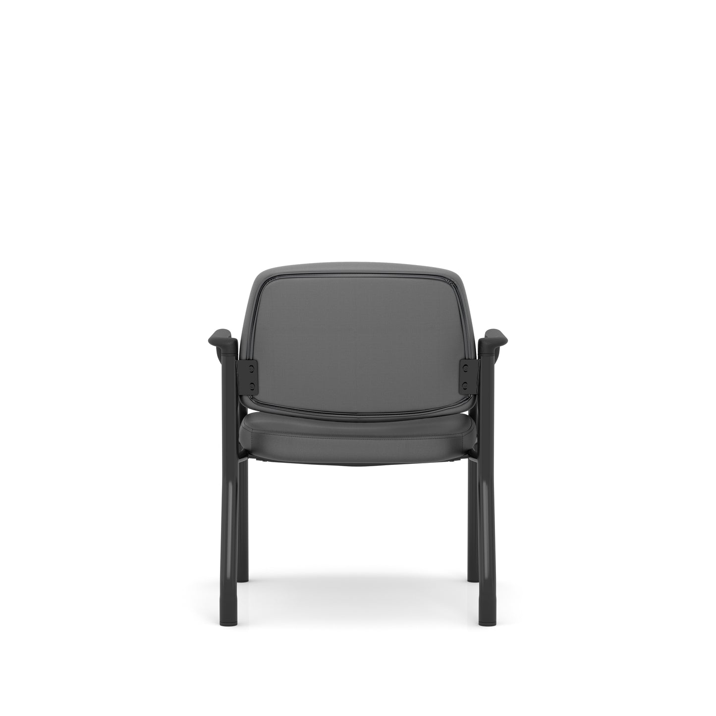 Stance Series Big & Tall Guest Chair with Arms - Weight Capacity 400lbs - Black or Gray - 590530