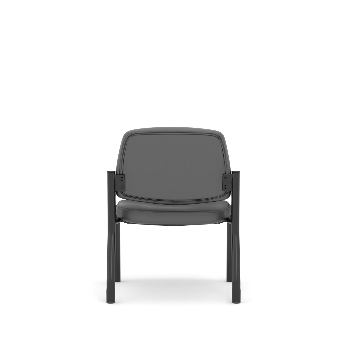 Stance Series Big & Tall Guest Chair Armless - Weight Capacity 400lbs - Black or Gray - 590540