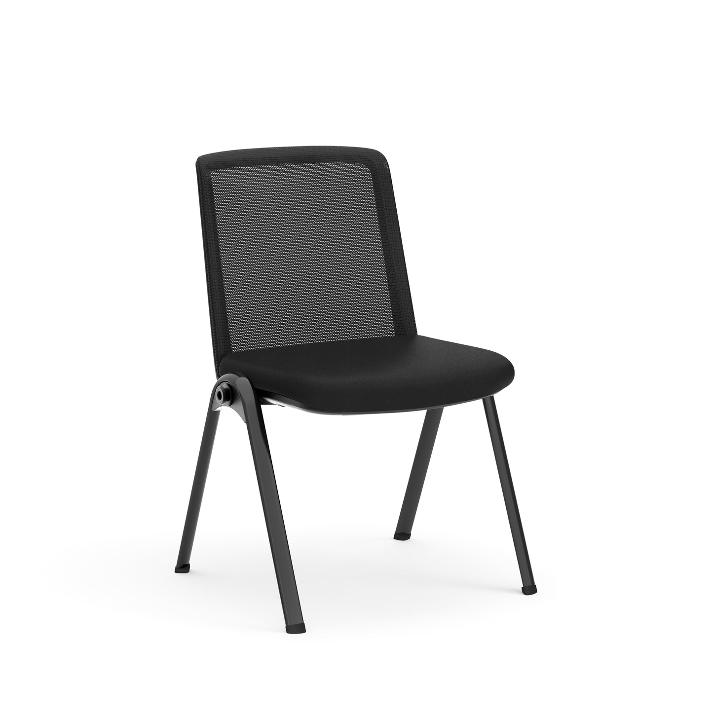 Node Stackable Guest Chair - Black - 82581